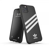 Adidas iPhone 11 Pro Max -kuori OR Moulded Case PU FW19 Musta Valkoinen