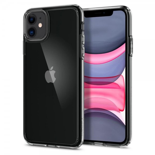 Spigen iPhone 11 -suojakuori Ultra Hybrid Crystal Clear