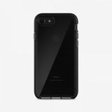 Tech21 iPhone 7/8/SE kuori Evo Check TPU läpinäkyvä musta