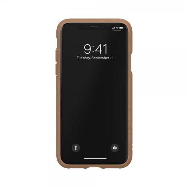 Adidas iPhone X/Xs -kuori TAI 3-Stripes Snap Case Camo FW19 Raw Gold