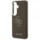Arvaa Samsung Galaxy S26 Kuori 4G Logo Grained Ruskea