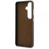 Guess Samsung Galaxy S26 Plus Kotelo 4G Logo Grained Ruskea