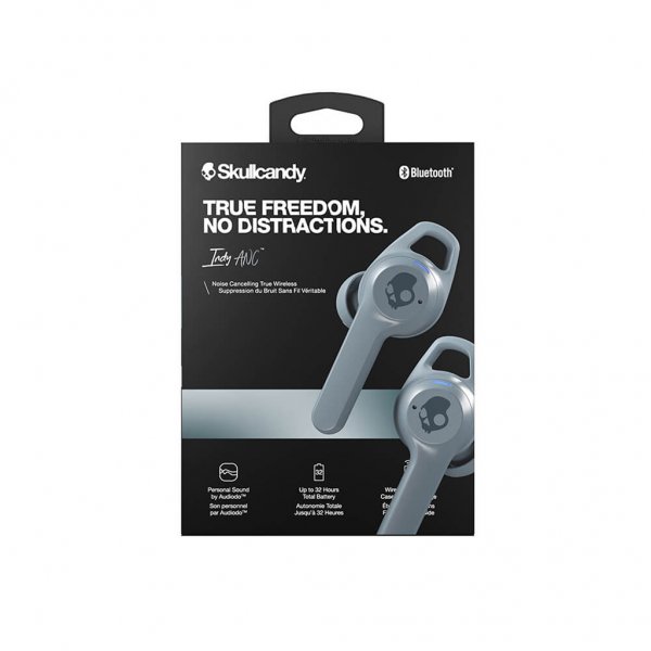 Skullcandy Indy ANC Kuulokkeet In-Ear True Wireless Harmaa