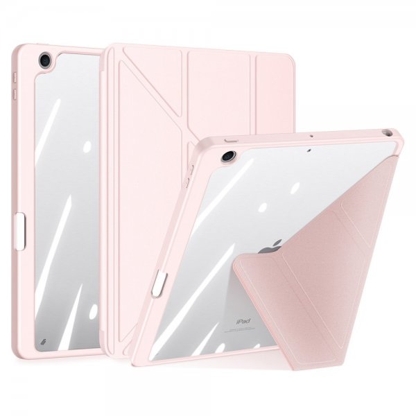 Dux Ducis iPad 10.2 (7./8./9. sukupolvi) Magi Series -suojakotelo, ruusukulta