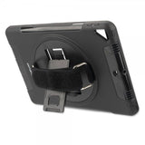 4smarts iPad 10.2 (gen 7/8/9) Kuori Rugged Kotelo Grip Musta