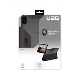 Urban Armor Gear (UAG) iPad 10.9 (gen 10)/iPad 11 (A16) Kotelo Plyo Folio Musta/Ice