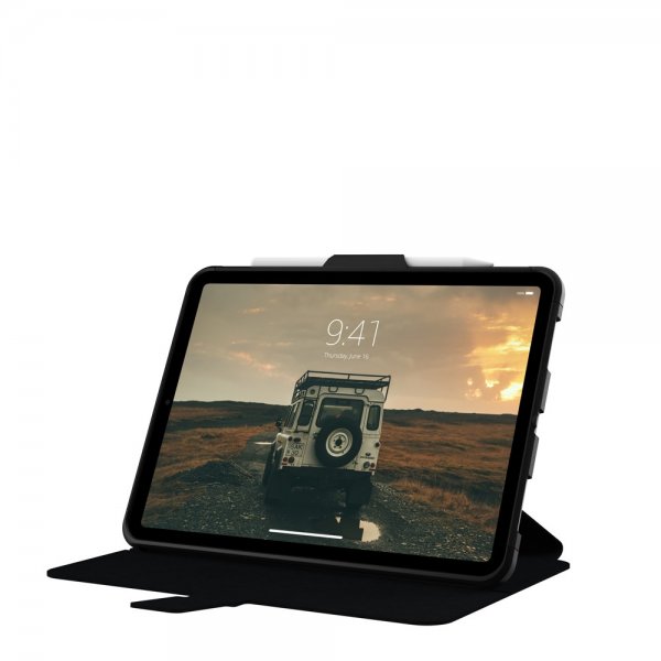 Urban Armor Gear (UAG) iPad 10.9 (gen 10)/iPad 11 (A16) Scout Folio -suojakotelo, musta