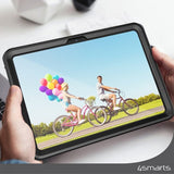 4smarts iPad 10.9 (gen 10)/iPad 11 (A16) Kuori Active Pro Rugged Kotelo Stark Musta