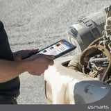 4smarts iPad 10.9 (gen 10)/iPad 11 (A16) Kuori Active Pro Rugged Kotelo Stark Musta