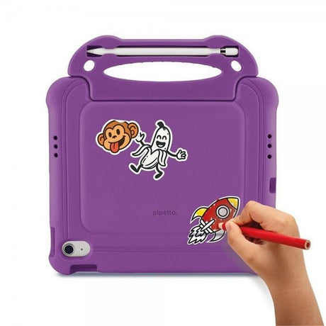 Pipetto iPad 10.9 (10. sukupolvi)/iPad 11 (A16) Activity Case -suojakuori, violetti