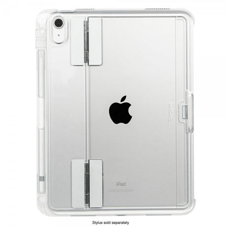Targus iPad 10.9 (10. gen)/iPad 11 (A16) -suojakotelo Click-In Clear + Kickstand, läpinäkyvä