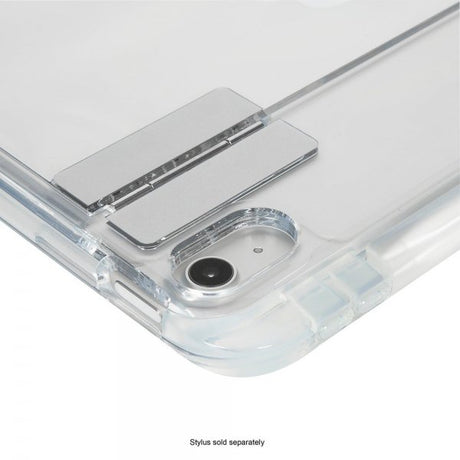 Targus iPad 10.9 (10. gen)/iPad 11 (A16) -suojakotelo Click-In Clear + Kickstand, läpinäkyvä