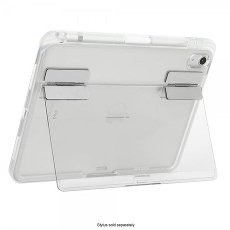 Targus iPad 10.9 (10. gen)/iPad 11 (A16) -suojakotelo Click-In Clear + Kickstand, läpinäkyvä
