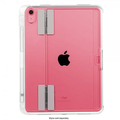 Targus iPad 10.9 (10. gen)/iPad 11 (A16) -suojakotelo Click-In Clear + Kickstand, läpinäkyvä