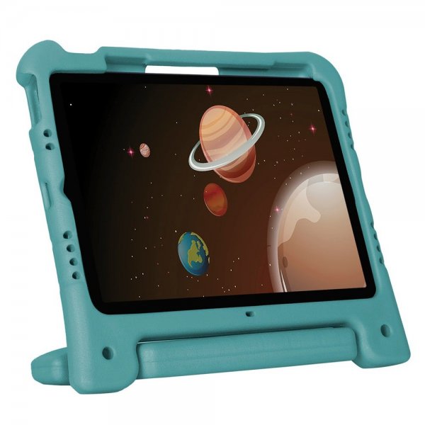Targus iPad 10.9/iPad 11/iPad Air 10.9/iPad Air 11/iPad Pro 11 -suojakuori lapsille, antimikrobinen, vihreä