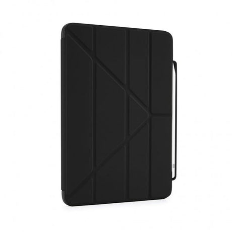 Pipetto iPad 10.9 (10. sukupolvi)/iPad 11 (A16) kotelo Origami No3 Pencil Case Musta