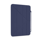 Pipetto iPad 10.9 (10. sukupolvi)/iPad 11 (A16) -suojakotelo Origami No3 Pencil Case, tummansininen