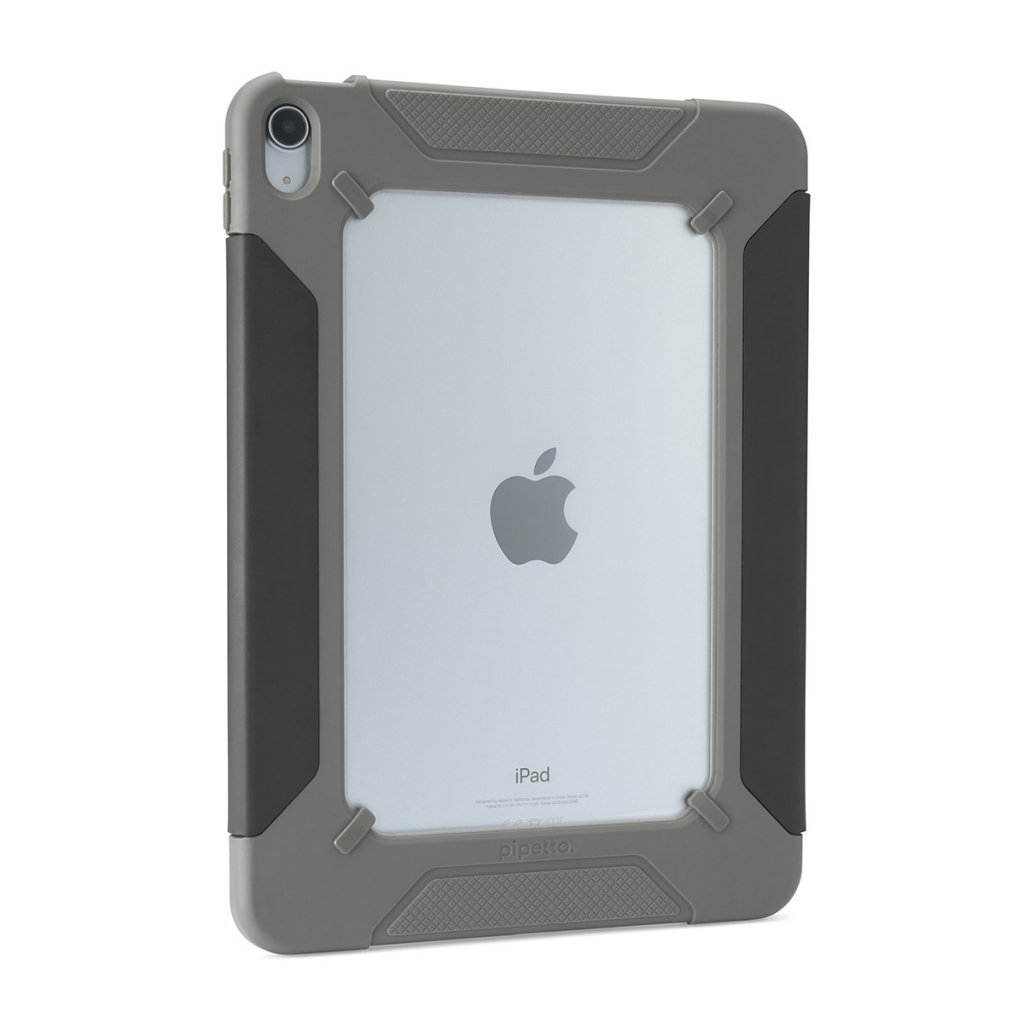 Pipetto iPad 10.9 (gen 10)/iPad 11 (A16) Kotelo 360 Rugged Folio Musta