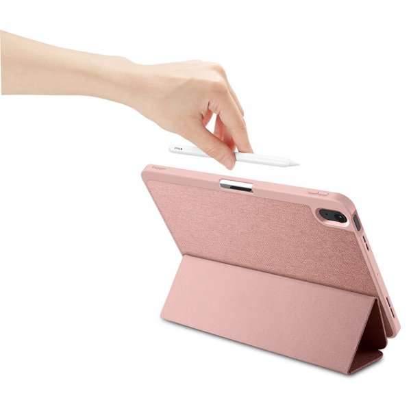 Spigen iPad Air 11 (M2/M3/M4) Urban Fit -suojakotelo, ruusukulta