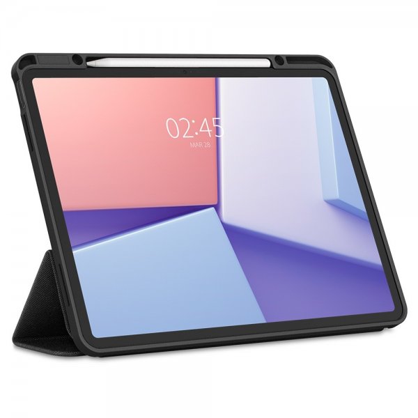 Spigen iPad Air 13 (M2/M3/M4) Suojakuori Urban Fit, musta
