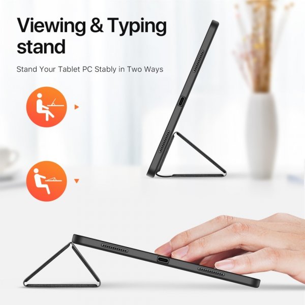 Dux Ducis iPad Air 13 (M2/M3/M4) Kotelo DOMO Series Musta