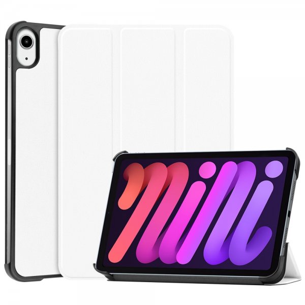 iPad mini (6. sukupolvi)/iPad mini (A17 Pro) Taitettava suojakotelo Valkoinen