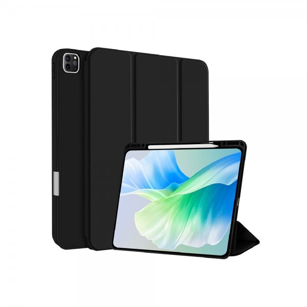 4smarts iPad Pro 11 (M4/M5) Kotelo Folio Kotelo Basic Musta