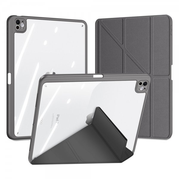 Dux Ducis iPad Pro 11 (M4/M5) Magi Series -suojakotelo, harmaa