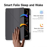 Dux Ducis iPad Pro 11 (M4/M5) Magi Series -suojakotelo, harmaa