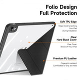 Dux Ducis iPad Pro 11 (M4/M5) Magi Series -suojakotelo, musta