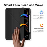 Dux Ducis iPad Pro 11 (M4/M5) Magi Series -suojakotelo, musta