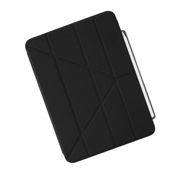 Pipetto iPad Pro 11 (M4/M5) Suojakotelo Origami No3 Pencil Case Musta