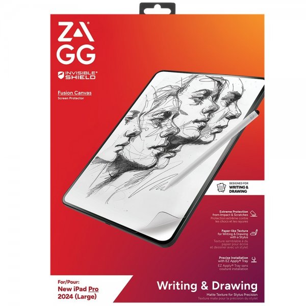 ZAGG InvisibleShield iPad Pro 13 (M4/M5) Fusion Canvas -näytönsuoja