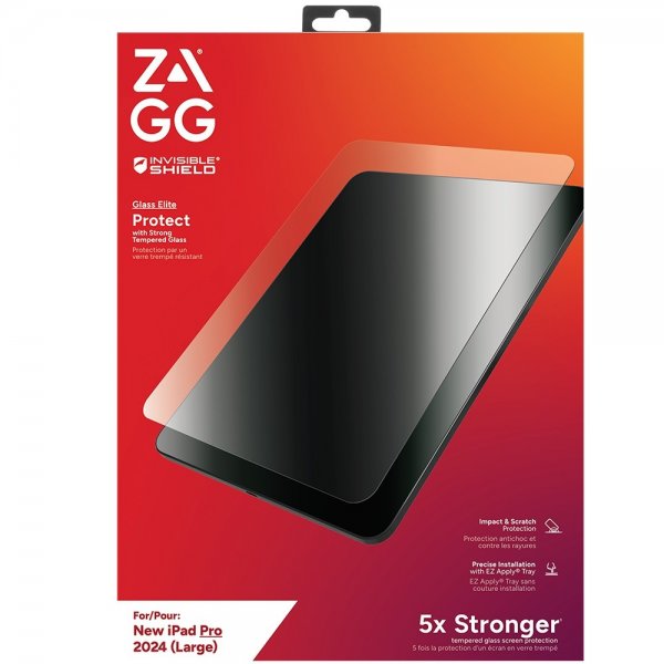 ZAGG InvisibleShield iPad Pro 13 (M4/M5) Näytönsuoja Glass Elite