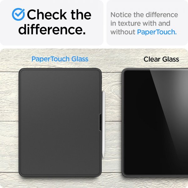 Spigen iPad Pro 13 (M4/M5) Näytönsuoja Paper Touch EZ Fit