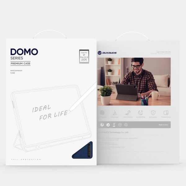 Dux Ducis iPad Pro 13 (M4/M5) Suojakotelo DOMO Series Sininen