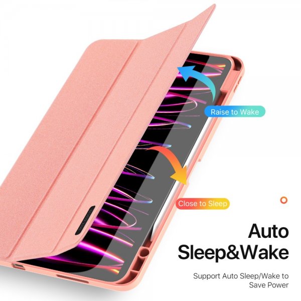Dux Ducis iPad Pro 13 (M4/M5) Suojakotelo DOMO-sarja Pinkki