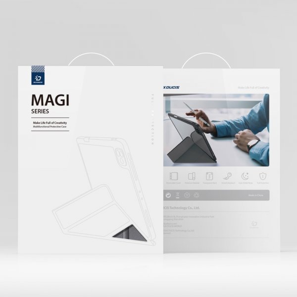 Dux Ducis iPad Pro 13 (M4/M5) Fodral Magi Series Harmaa