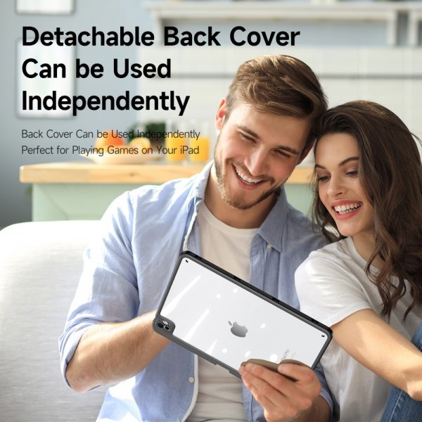 Dux Ducis iPad Pro 13 (M4/M5) Fodral Magi Series Musta