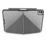 Pipetto iPad Pro 13 (M4/M5) -suojakotelo Origami No3 Pencil Case, harmaa