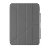 Pipetto iPad Pro 13 (M4/M5) -suojakotelo Origami No3 Pencil Case, harmaa