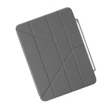 Pipetto iPad Pro 13 (M4/M5) -suojakotelo Origami No3 Pencil Case, harmaa
