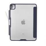 Pipetto iPad Pro 13 (M4/M5) -suojakotelo Origami No3 Pencil Case, tummansininen
