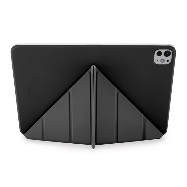 Pipetto iPad Pro 13 (M4/M5) Kotelo Origami No4 Slim Folio Case Musta