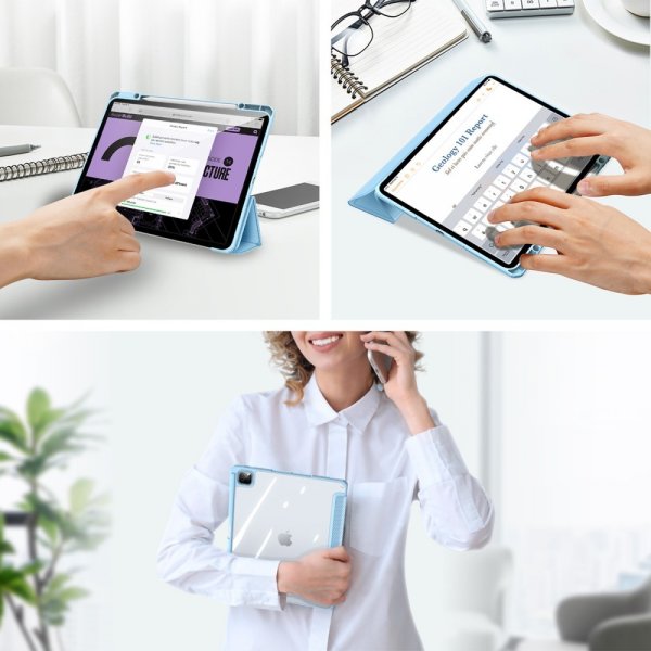 Dux Ducis iPad Pro 13 (M4/M5) -kotelo, TOBY-sarja, sininen