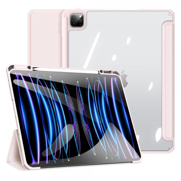Dux Ducis iPad Pro 13 (M4/M5) -suojakotelo, TOBY Series, vaaleanpunainen