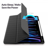 Dux Ducis iPad Pro 13 (M4/M5) -suojakotelo, TOBY-sarja, musta