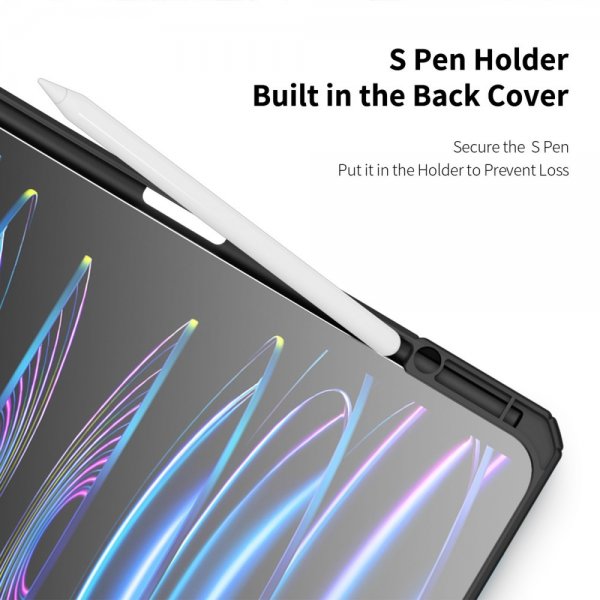 Dux Ducis iPad Pro 13 (M4/M5) -suojakotelo, TOBY-sarja, musta