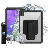 Armor-X iPad Pro 11 (gen 2/3/4) Kotelo Vedenpitävä kuori Musta Läpinäkyvä