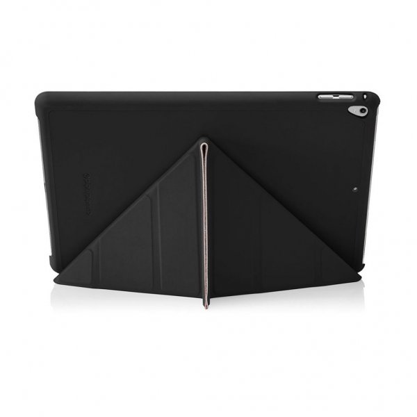 Pipetto iPad Pro 12.9 (2. sukupolvi) Origami-kotelo, musta